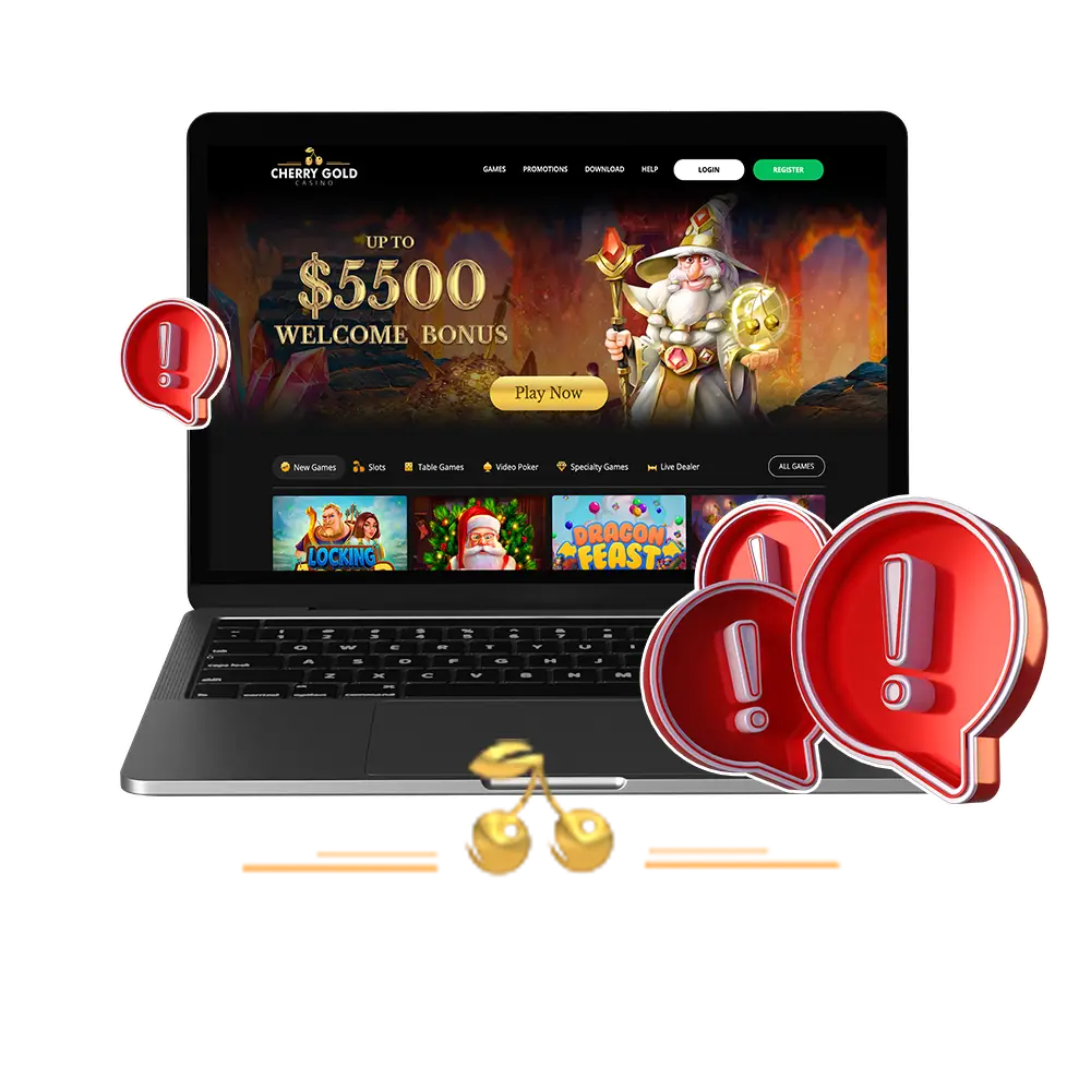 Information about Cherry Gold Casino for United Kingdom.