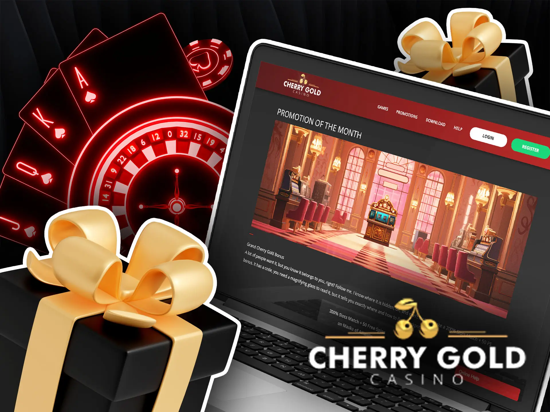 The main bonus at Cherry Gold Casino for United Kingdom.